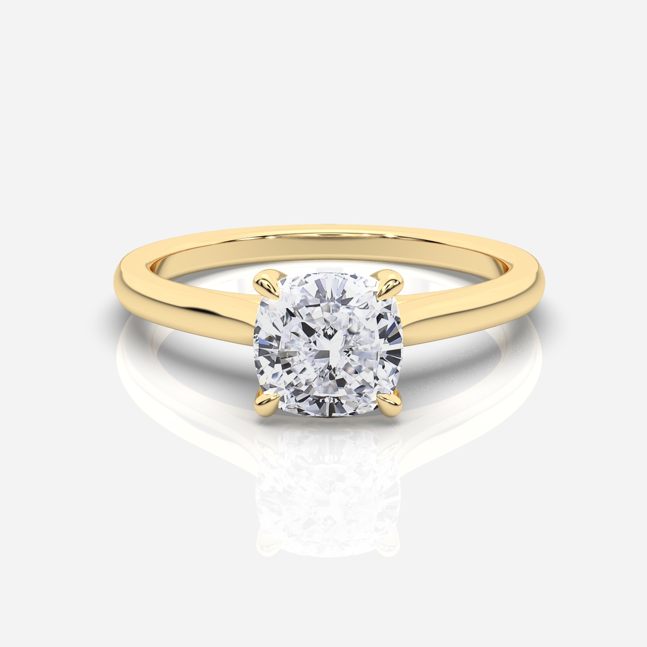 Ella Cathedral Solitaire Cushion